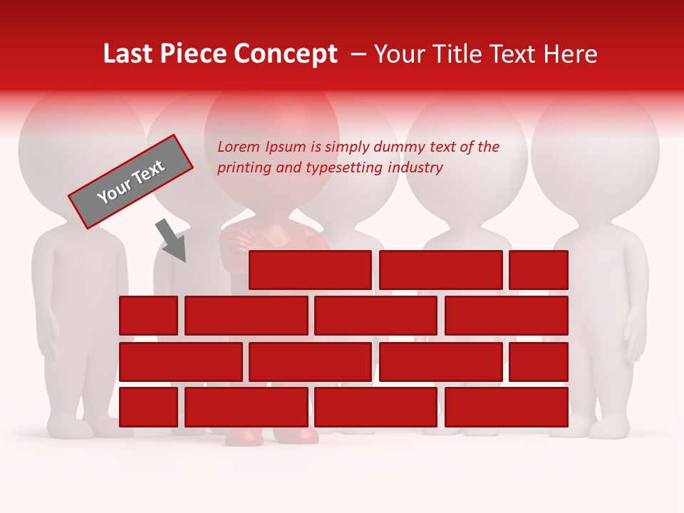 Partnership Business Crowd PowerPoint Template