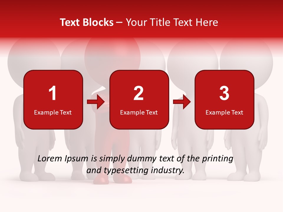 Partnership Business Crowd PowerPoint Template