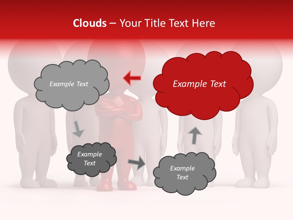 Partnership Business Crowd PowerPoint Template