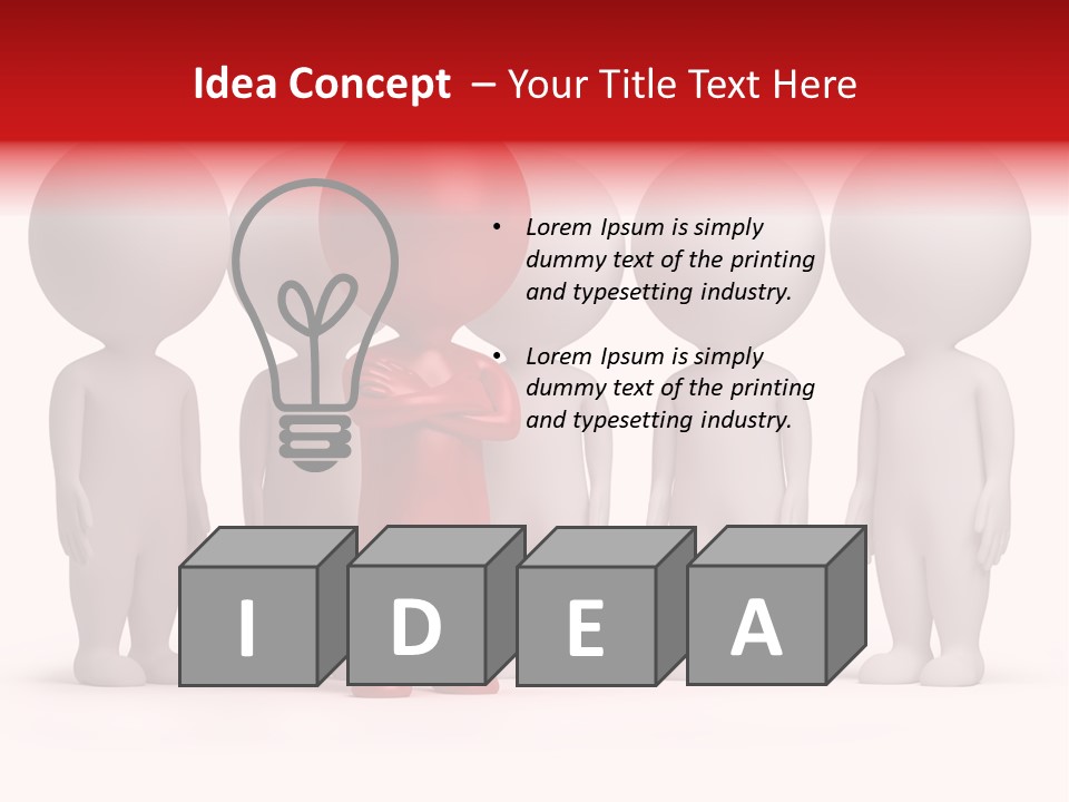 Partnership Business Crowd PowerPoint Template