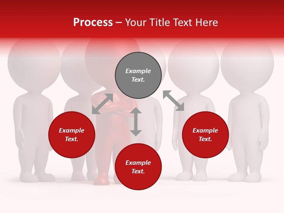 Partnership Business Crowd PowerPoint Template