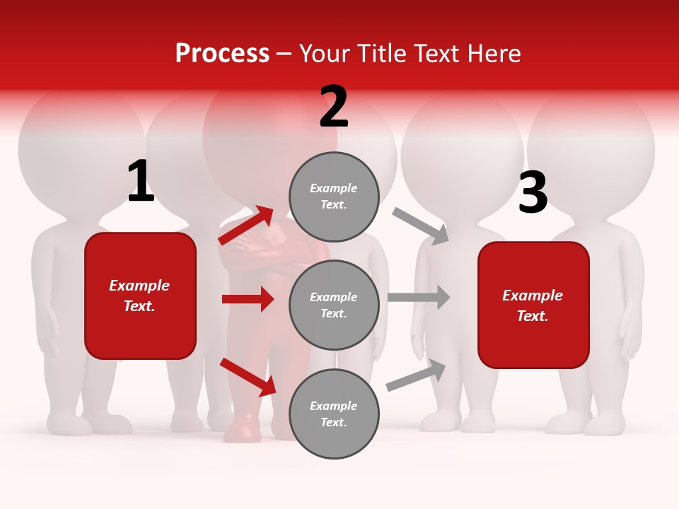 Partnership Business Crowd PowerPoint Template