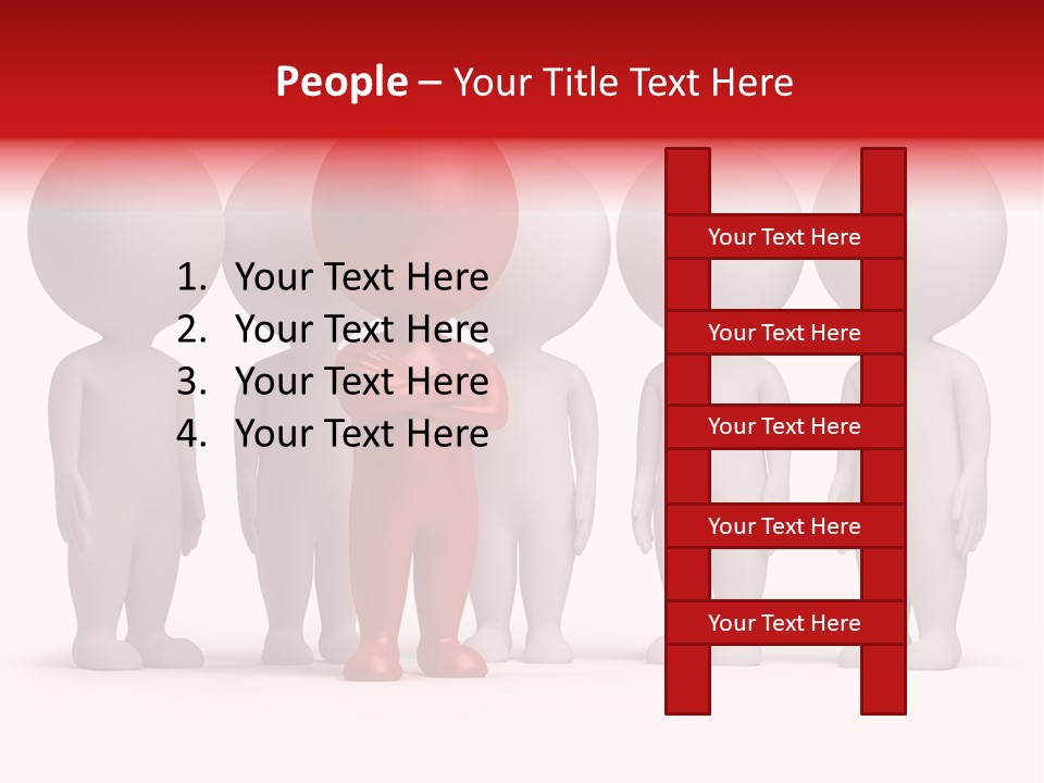 Partnership Business Crowd PowerPoint Template