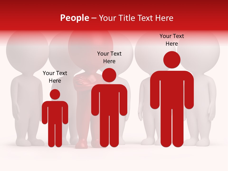 Partnership Business Crowd PowerPoint Template