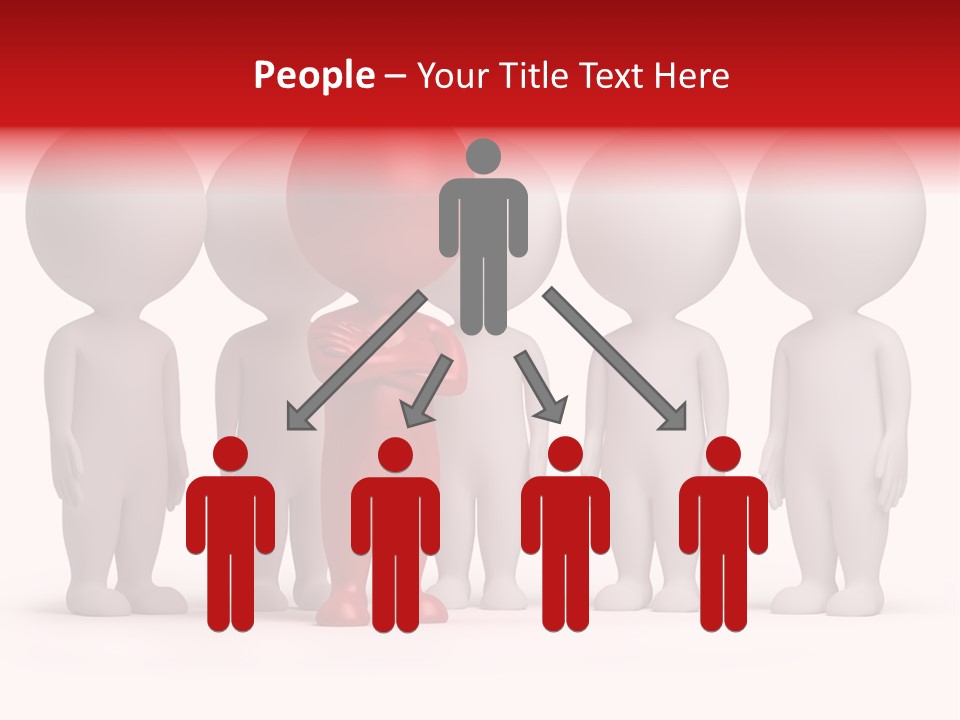 Partnership Business Crowd PowerPoint Template