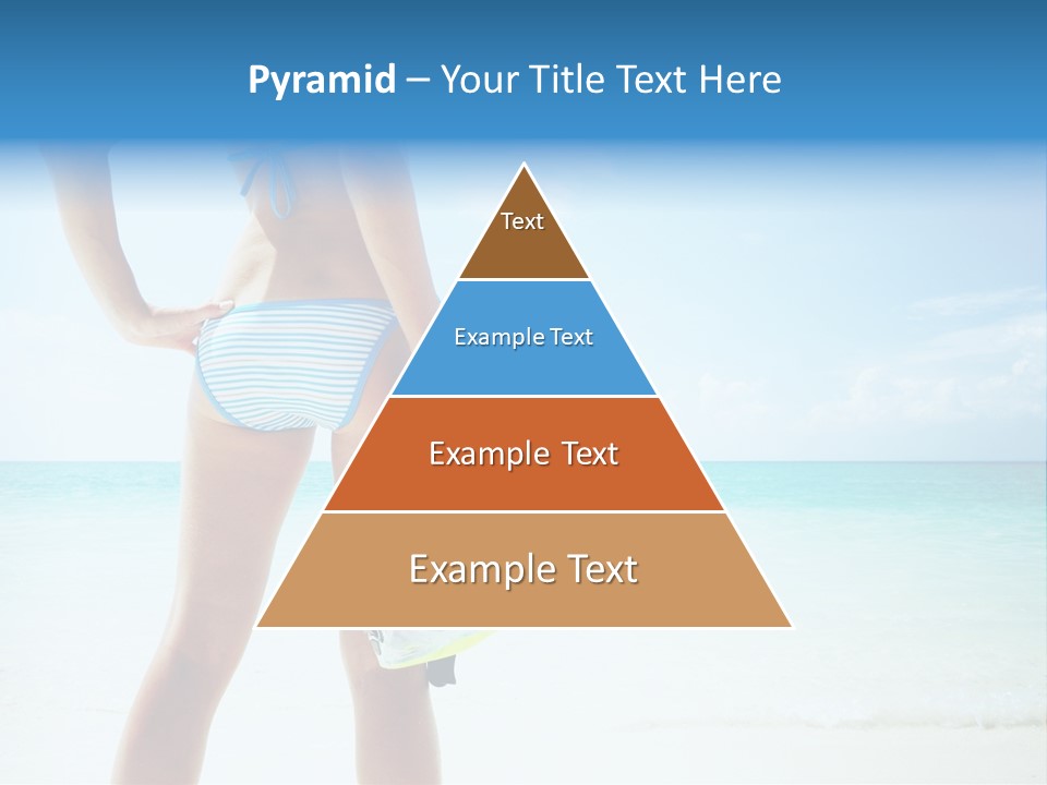 Skin Beach Sunlight PowerPoint Template