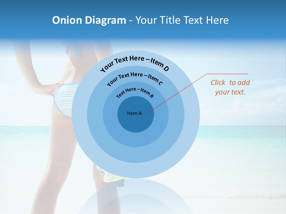 Skin Beach Sunlight PowerPoint Template