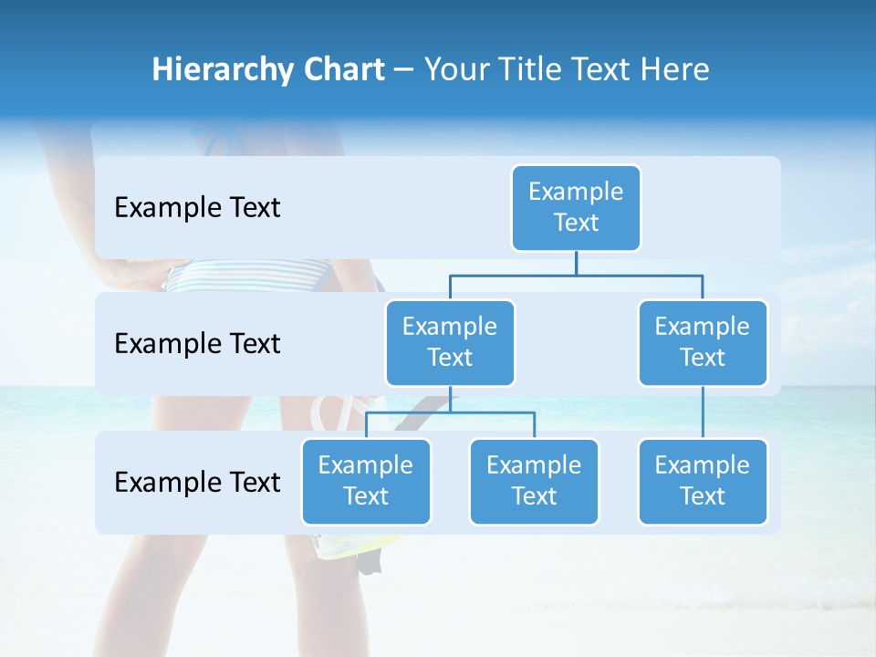 Skin Beach Sunlight PowerPoint Template