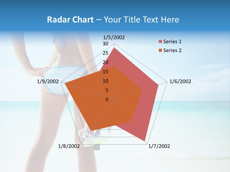 Skin Beach Sunlight PowerPoint Template
