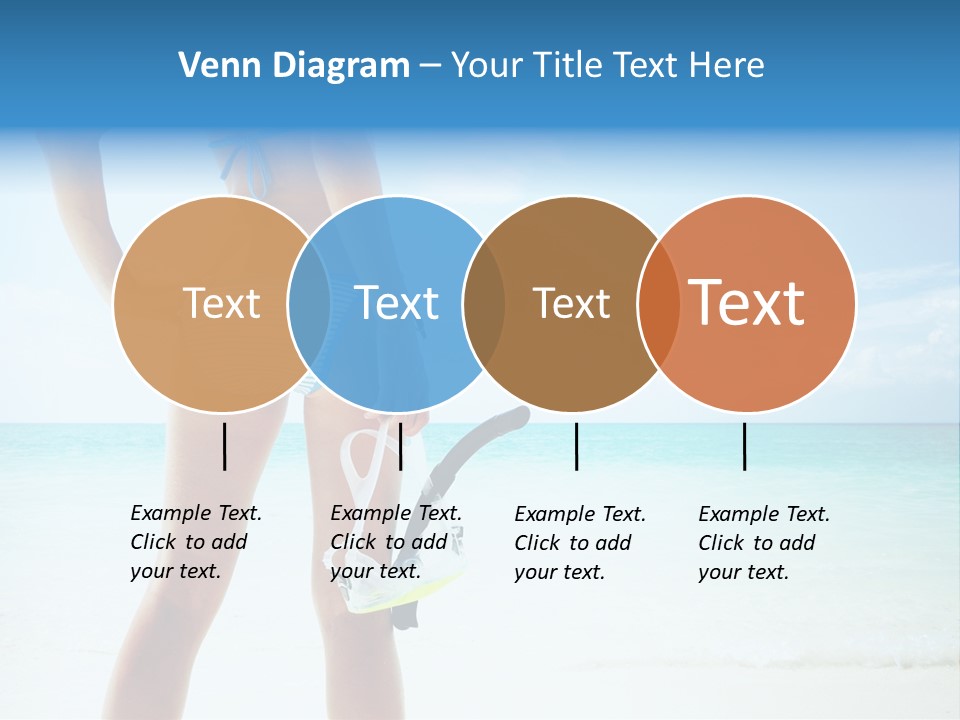 Skin Beach Sunlight PowerPoint Template