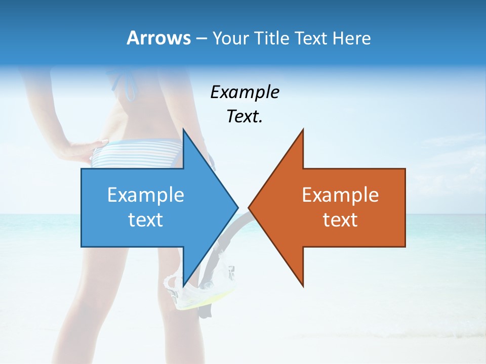 Skin Beach Sunlight PowerPoint Template