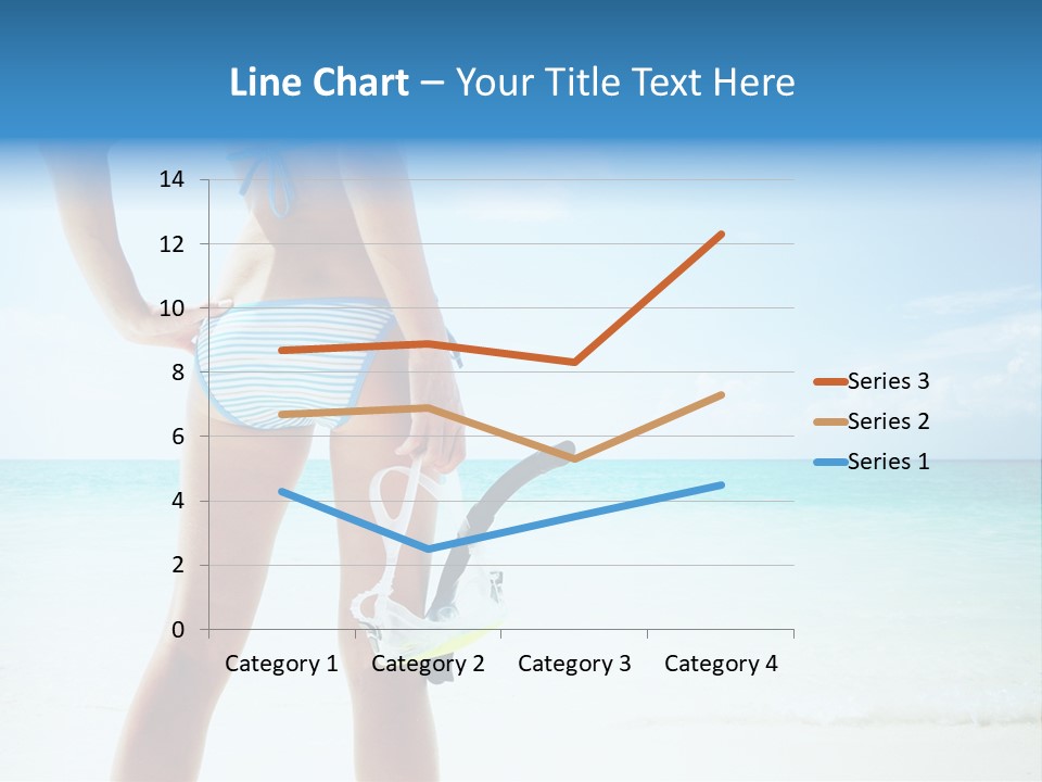Skin Beach Sunlight PowerPoint Template