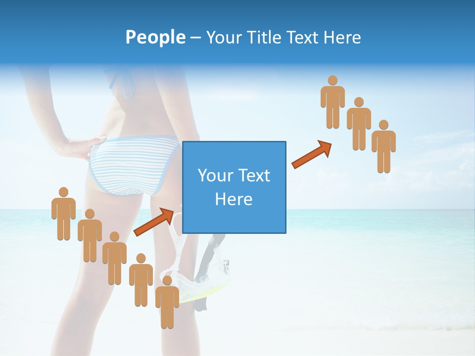 Skin Beach Sunlight PowerPoint Template