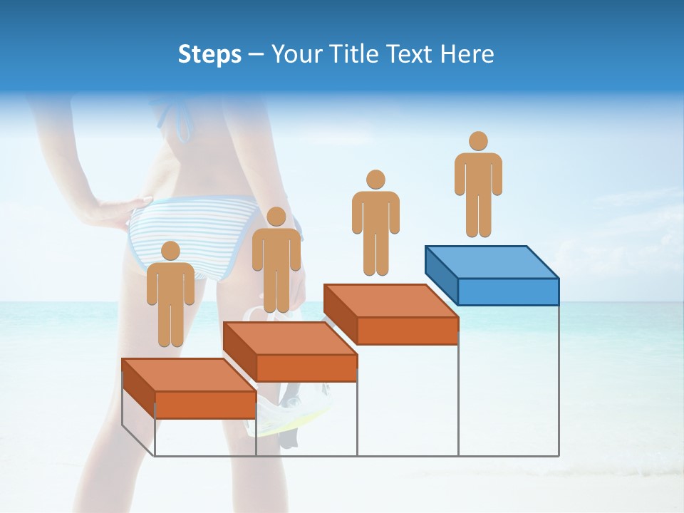 Skin Beach Sunlight PowerPoint Template