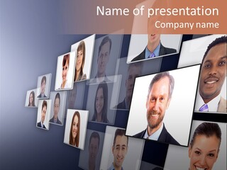 Discussion Smile Pretty PowerPoint Template