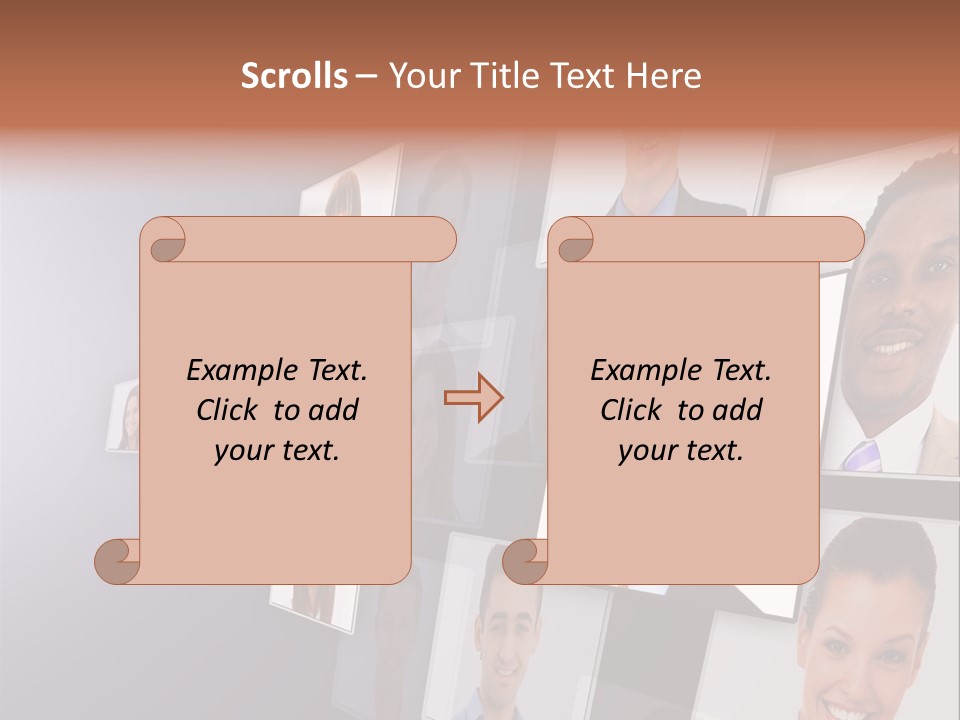 Discussion Smile Pretty PowerPoint Template