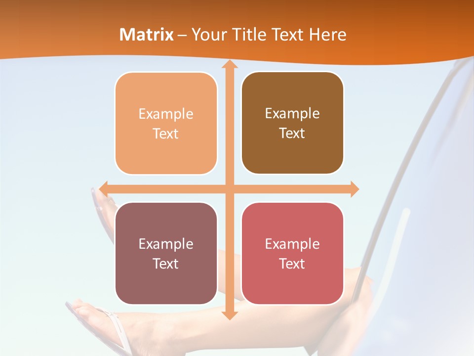 Free White Transportation PowerPoint Template