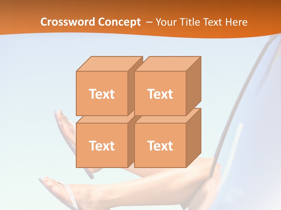 Free White Transportation PowerPoint Template