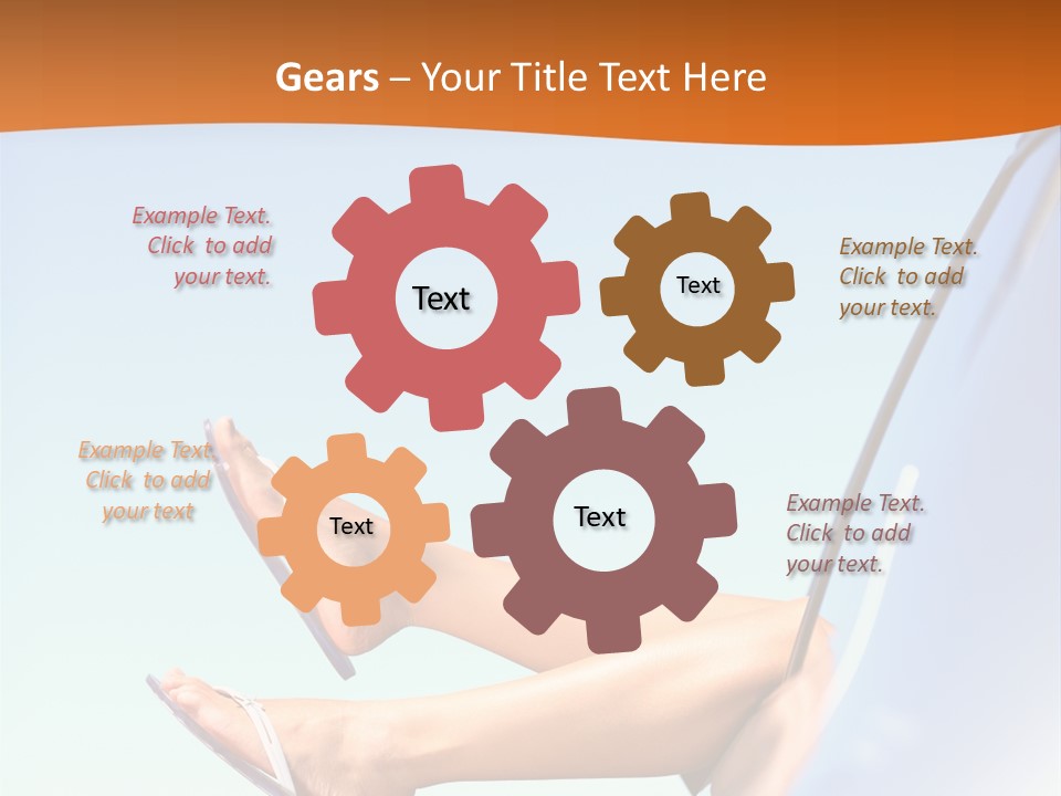 Free White Transportation PowerPoint Template