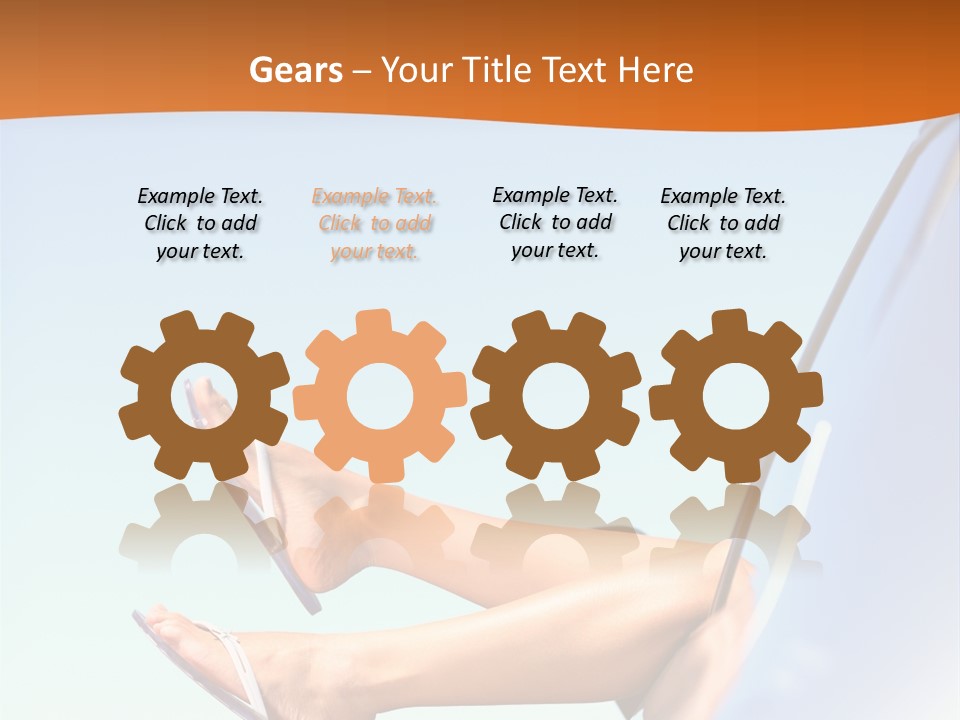 Free White Transportation PowerPoint Template