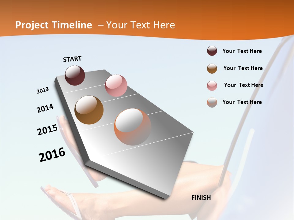Free White Transportation PowerPoint Template