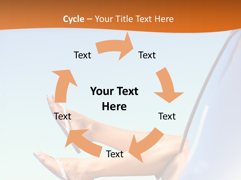 Free White Transportation PowerPoint Template