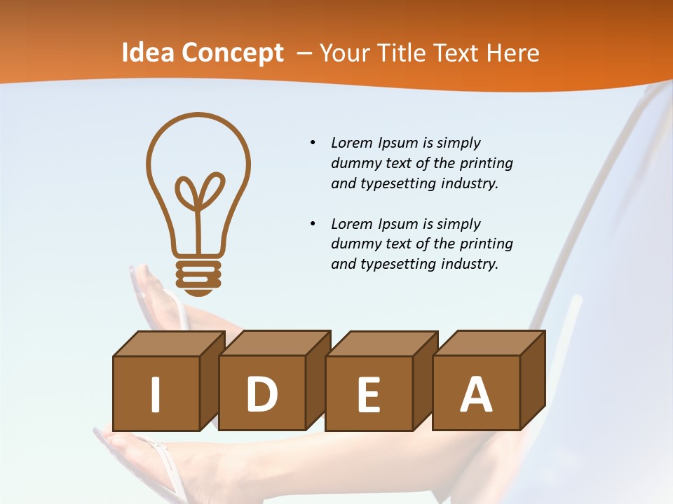 Free White Transportation PowerPoint Template