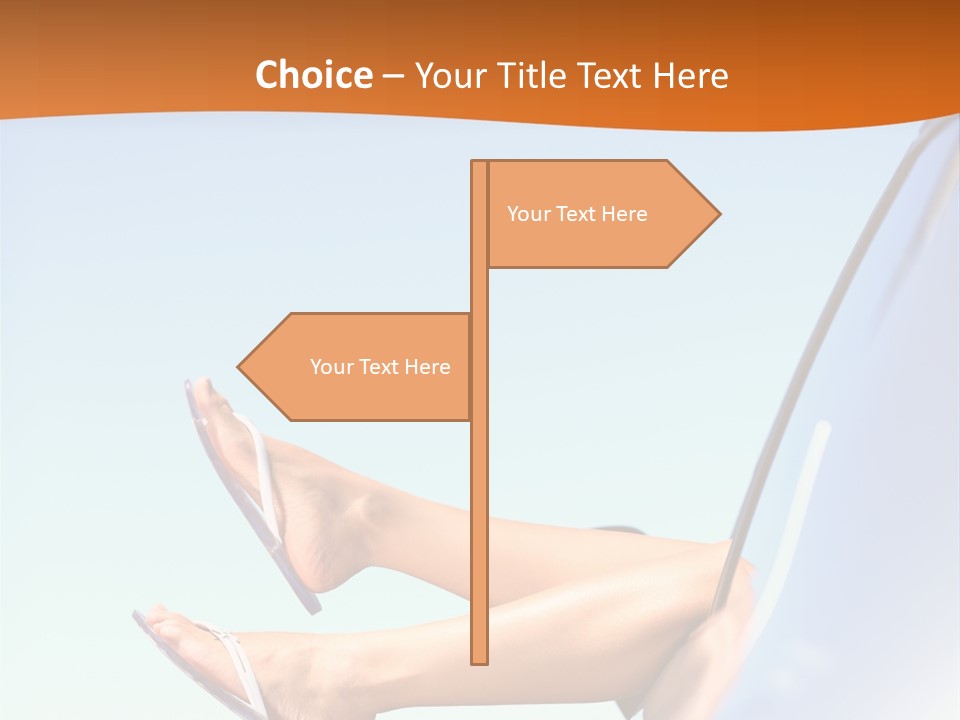 Free White Transportation PowerPoint Template