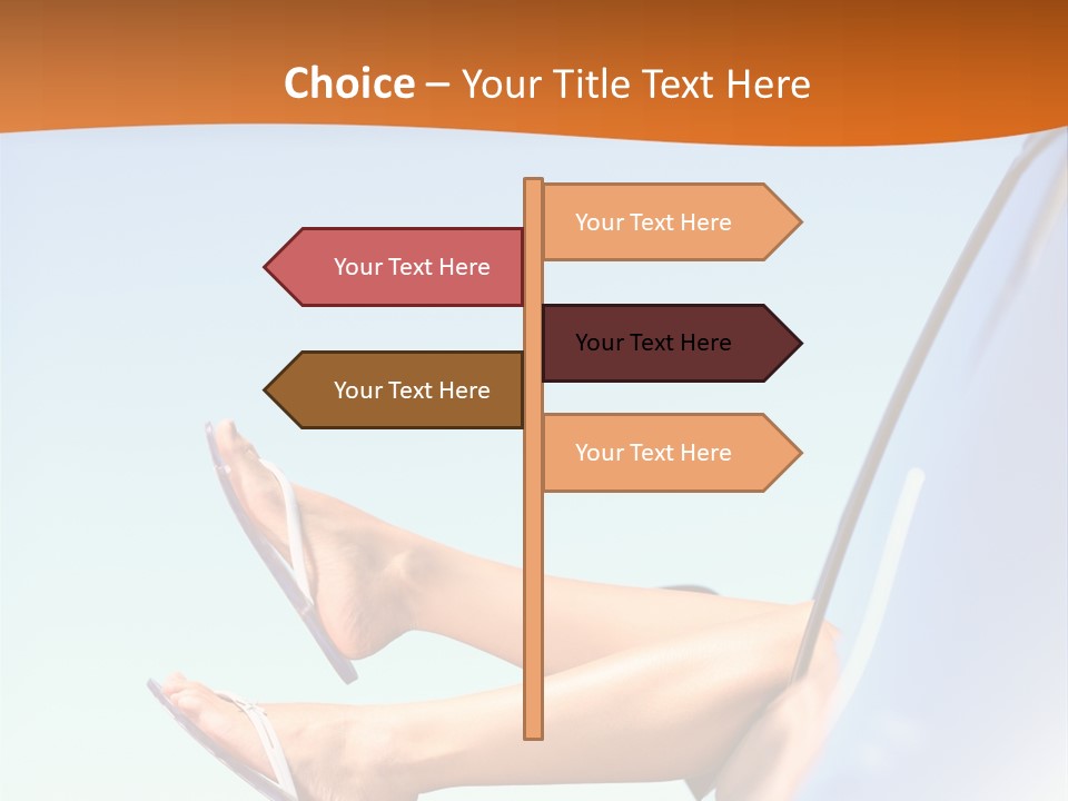 Free White Transportation PowerPoint Template