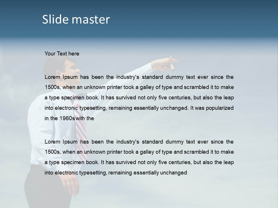 Background Single Conceptual PowerPoint Template