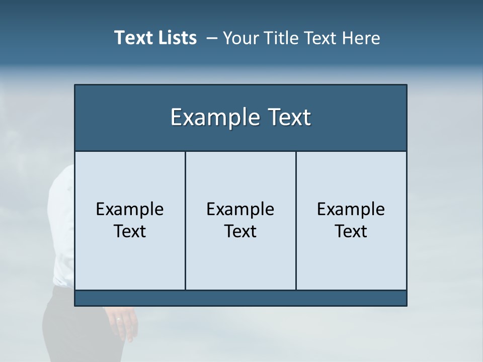 Background Single Conceptual PowerPoint Template