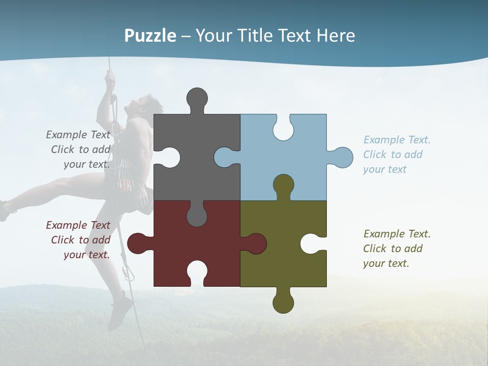 Alone Adrenaline Fearless PowerPoint Template