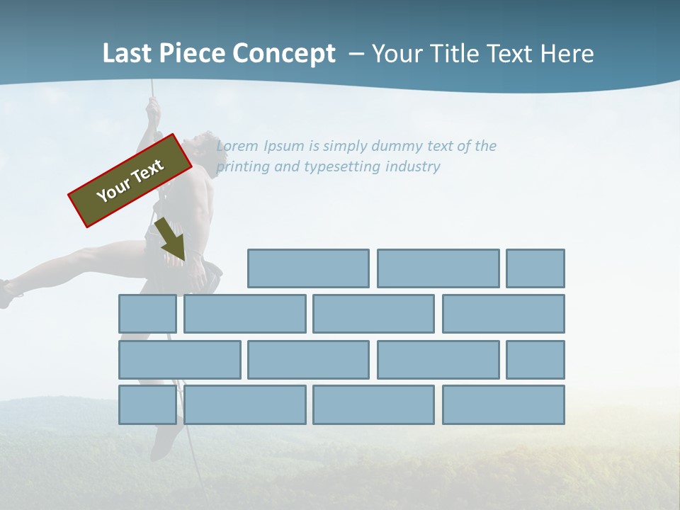 Alone Adrenaline Fearless PowerPoint Template