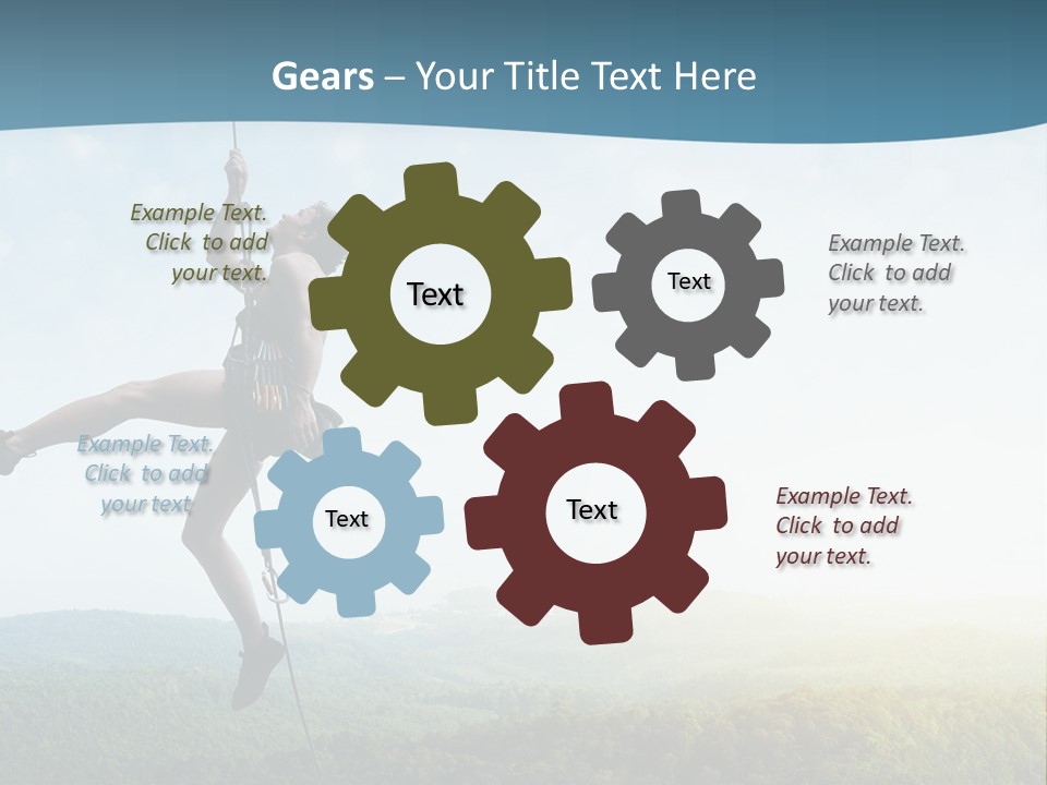 Alone Adrenaline Fearless PowerPoint Template