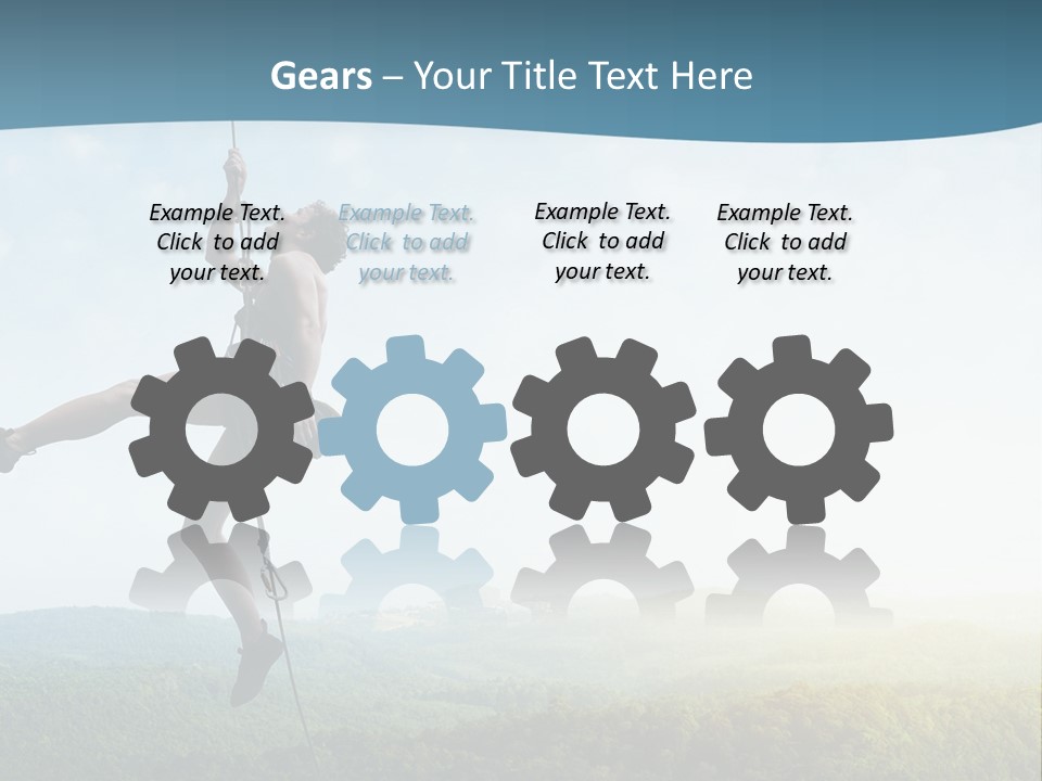 Alone Adrenaline Fearless PowerPoint Template