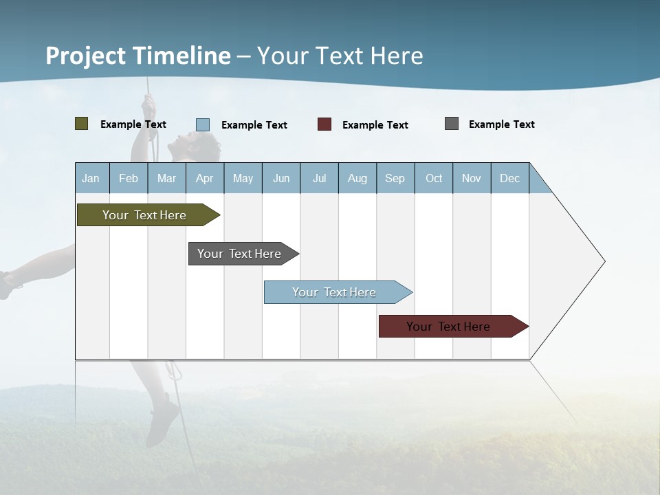 Alone Adrenaline Fearless PowerPoint Template