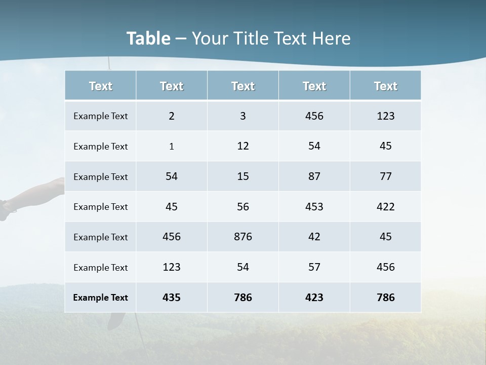 Alone Adrenaline Fearless PowerPoint Template
