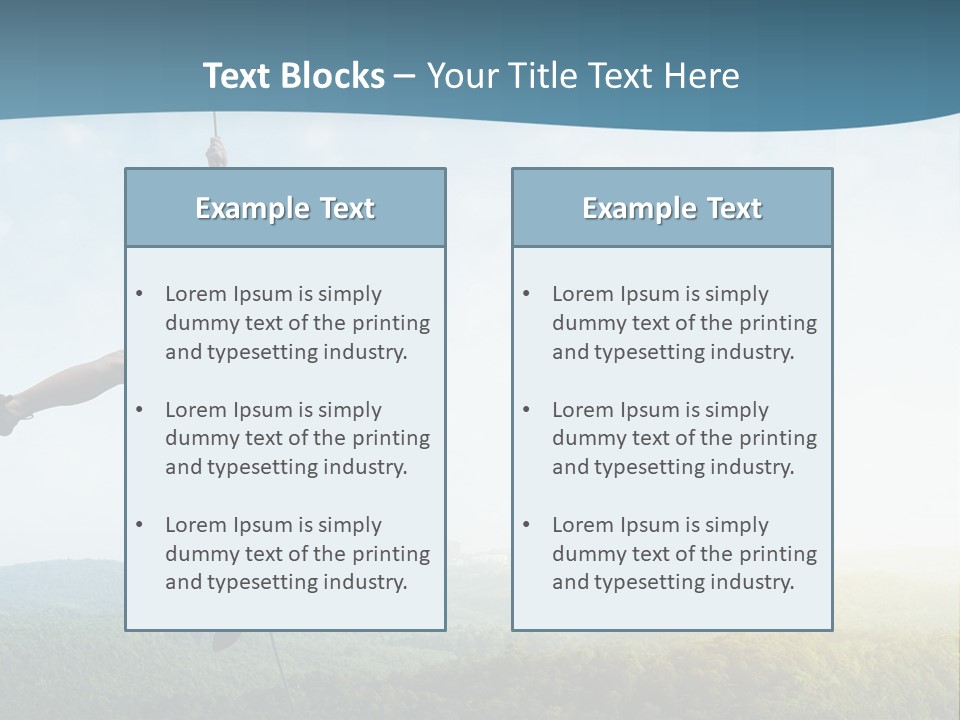 Alone Adrenaline Fearless PowerPoint Template