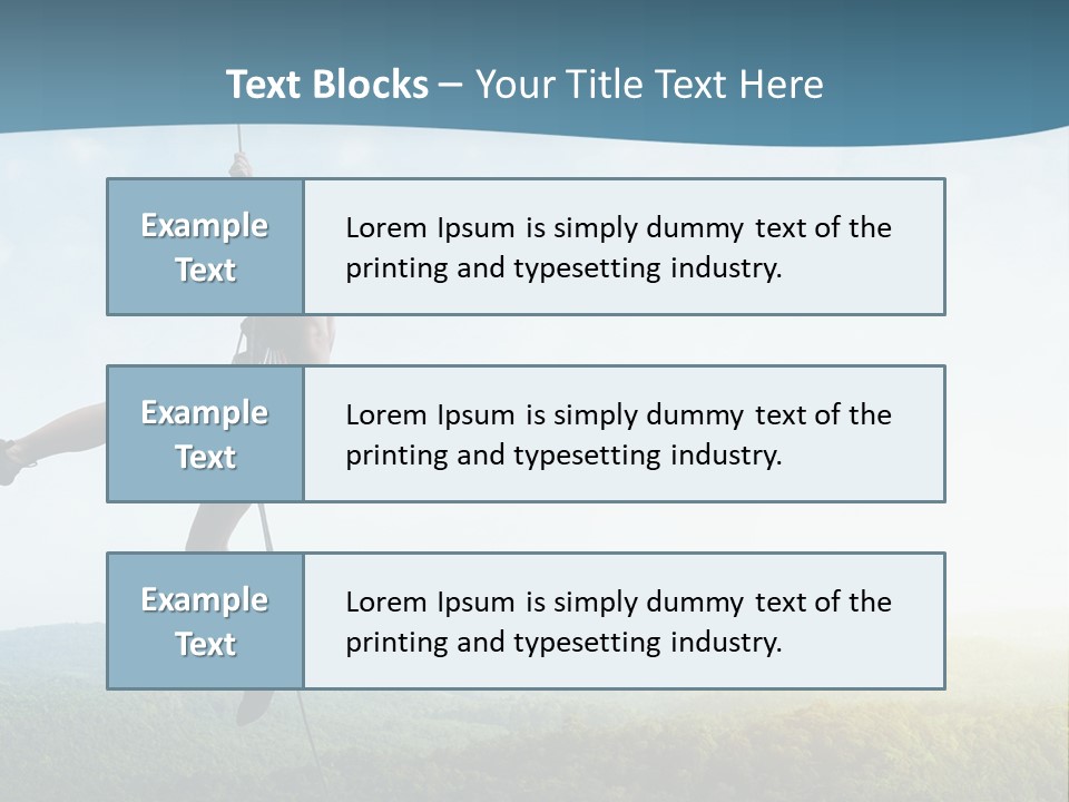 Alone Adrenaline Fearless PowerPoint Template