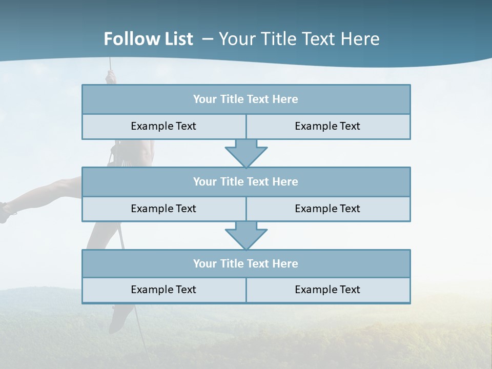 Alone Adrenaline Fearless PowerPoint Template