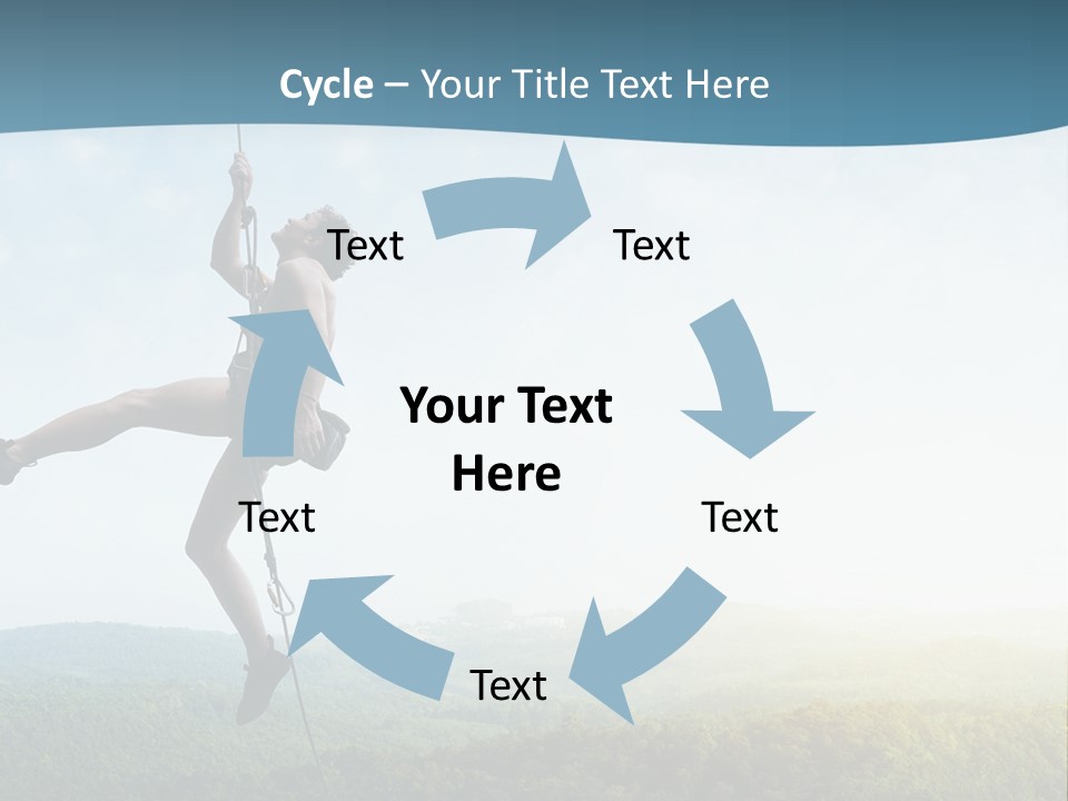 Alone Adrenaline Fearless PowerPoint Template