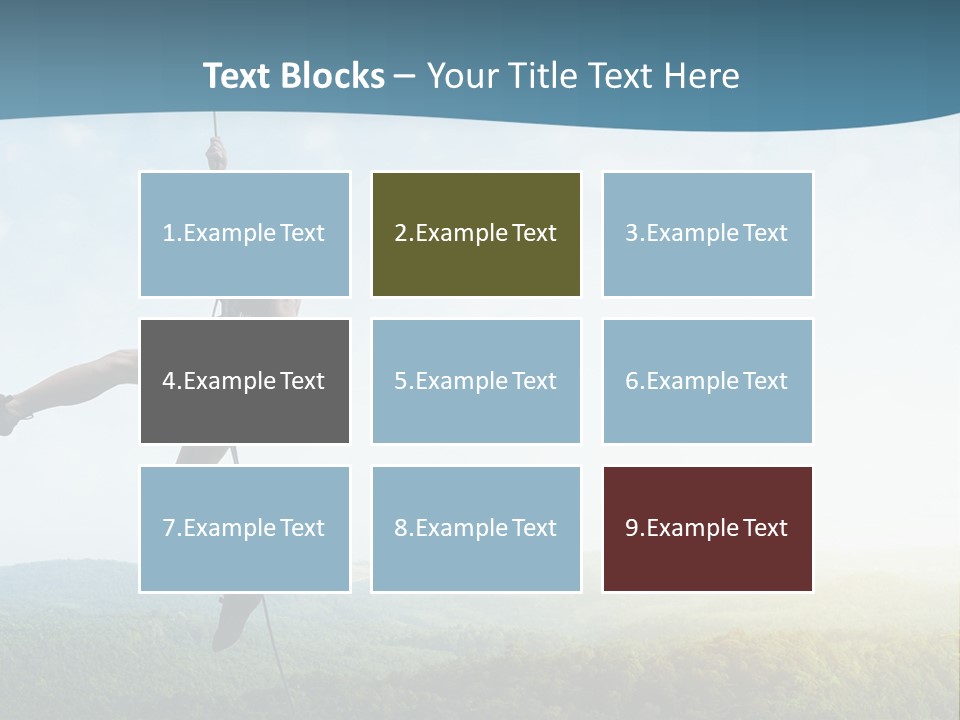 Alone Adrenaline Fearless PowerPoint Template