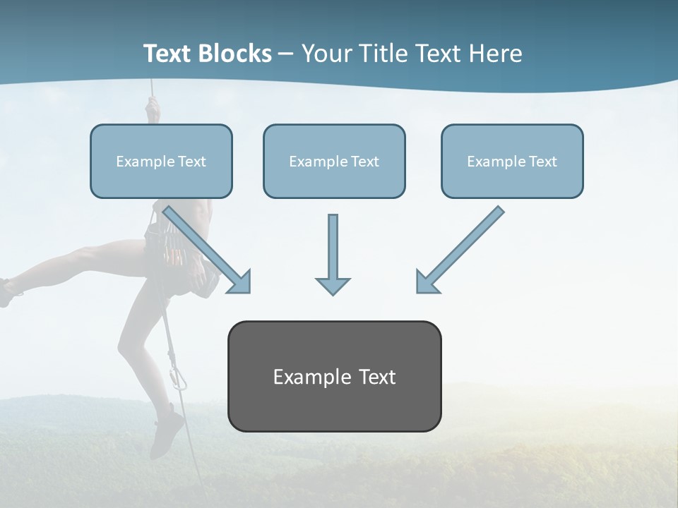 Alone Adrenaline Fearless PowerPoint Template