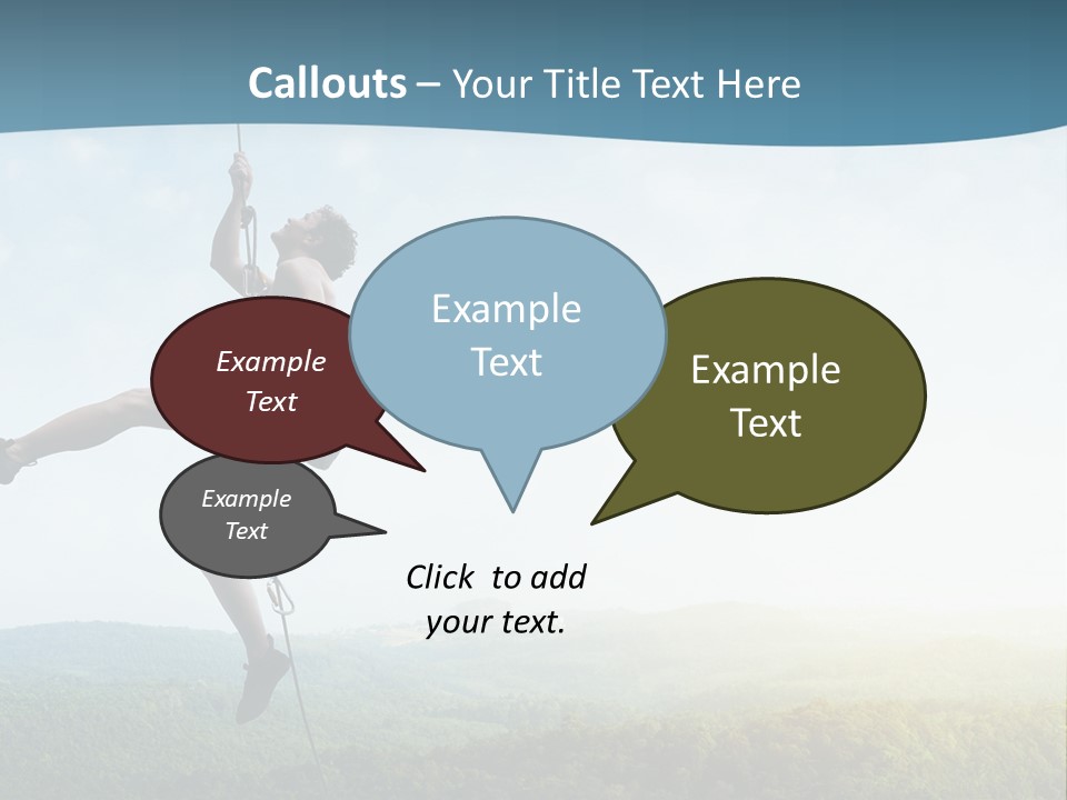 Alone Adrenaline Fearless PowerPoint Template