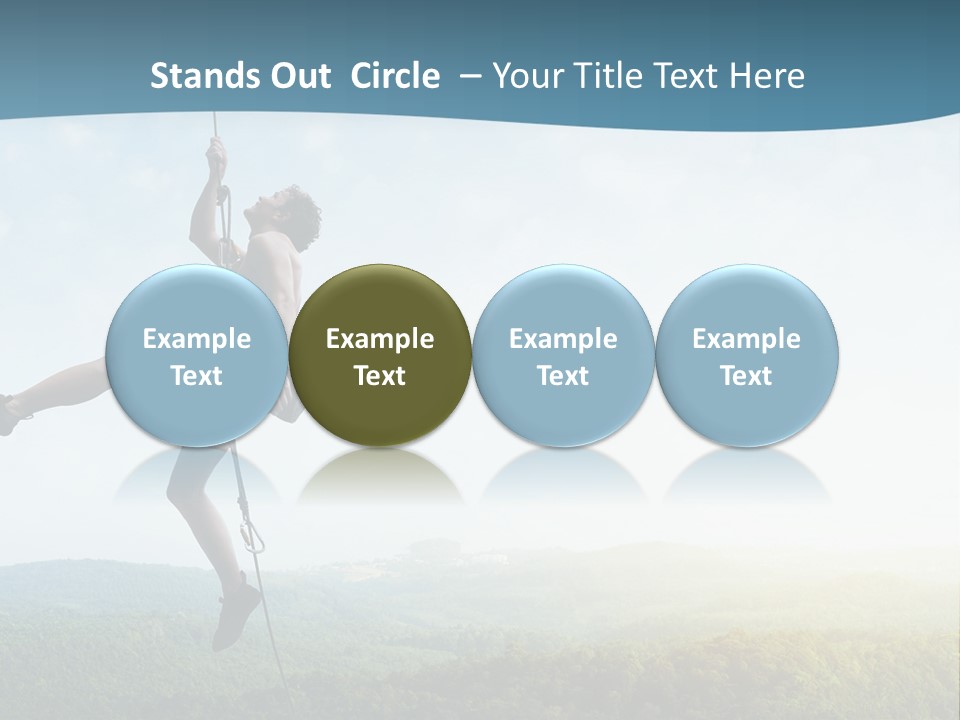 Alone Adrenaline Fearless PowerPoint Template