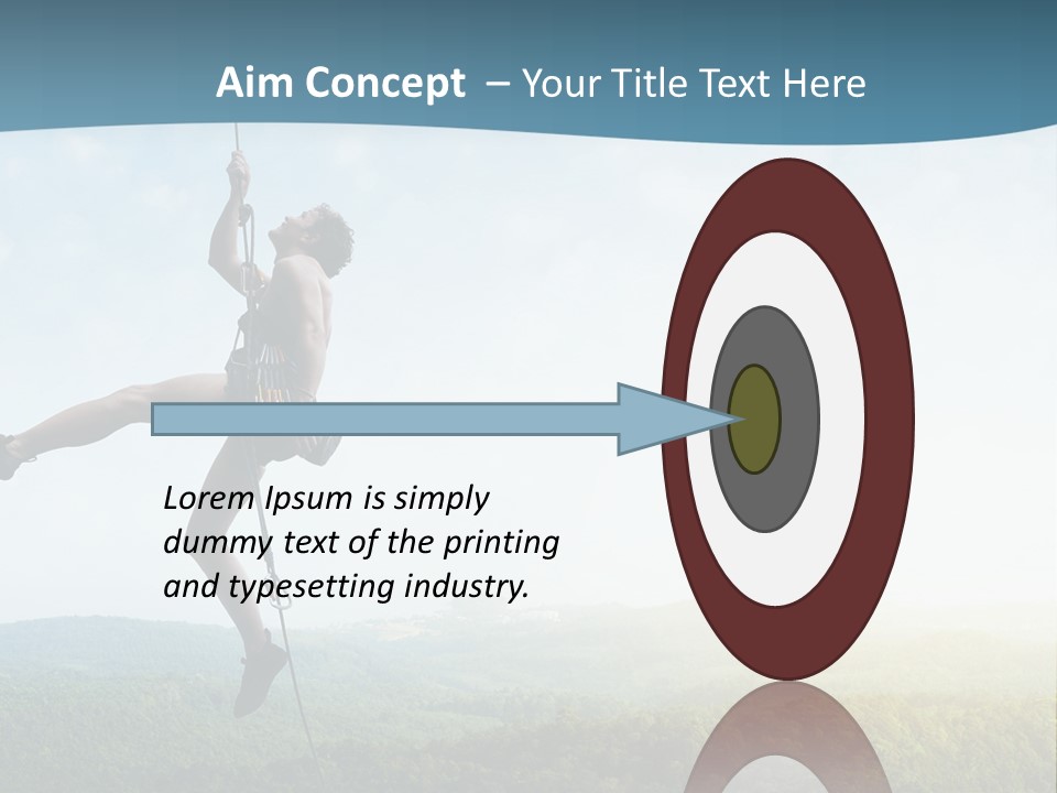 Alone Adrenaline Fearless PowerPoint Template