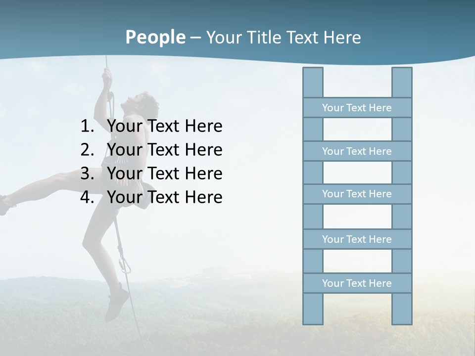 Alone Adrenaline Fearless PowerPoint Template