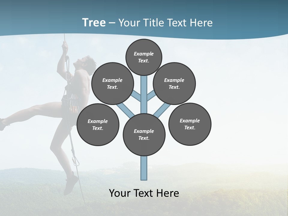 Alone Adrenaline Fearless PowerPoint Template