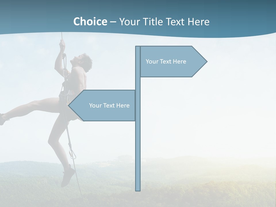 Alone Adrenaline Fearless PowerPoint Template