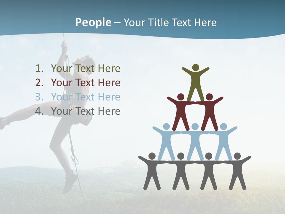 Alone Adrenaline Fearless PowerPoint Template